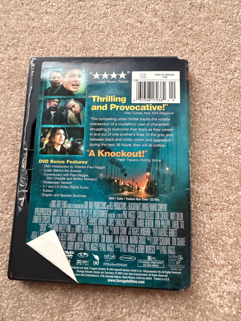 Crash DVD - Picture 4 of 5